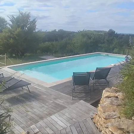 Villa Les Terrasses Du Carlat Le Four à Pain, Situation Idéale Pour Visiter La Dordogne, Piscine, Jardin, Parc, Charme *